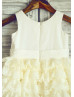 Cotton Cupcake Lace Tulle Flower Girl dress